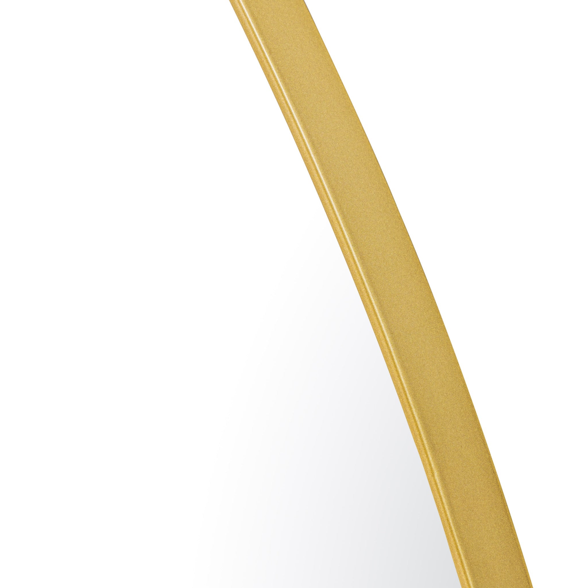 Tablet 24 x 40 Oval Mirror - Gold
