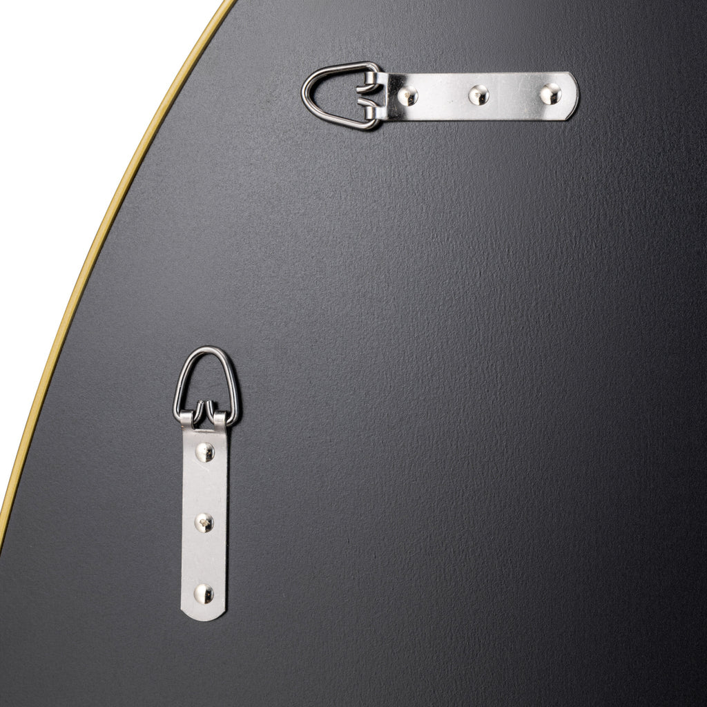 Tablet 24 x 40 Oval Mirror - Gold
