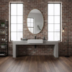 Tablet 24 x 40 Oval Mirror - Gold