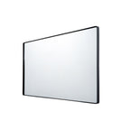 Kye 22x40 Rounded Rectangular Wall Mirror - Black