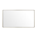 Kye 22x40 Rounded Rectangular Wall Mirror - Gold