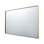 Kye 22x40 Rounded Rectangular Wall Mirror - Gold