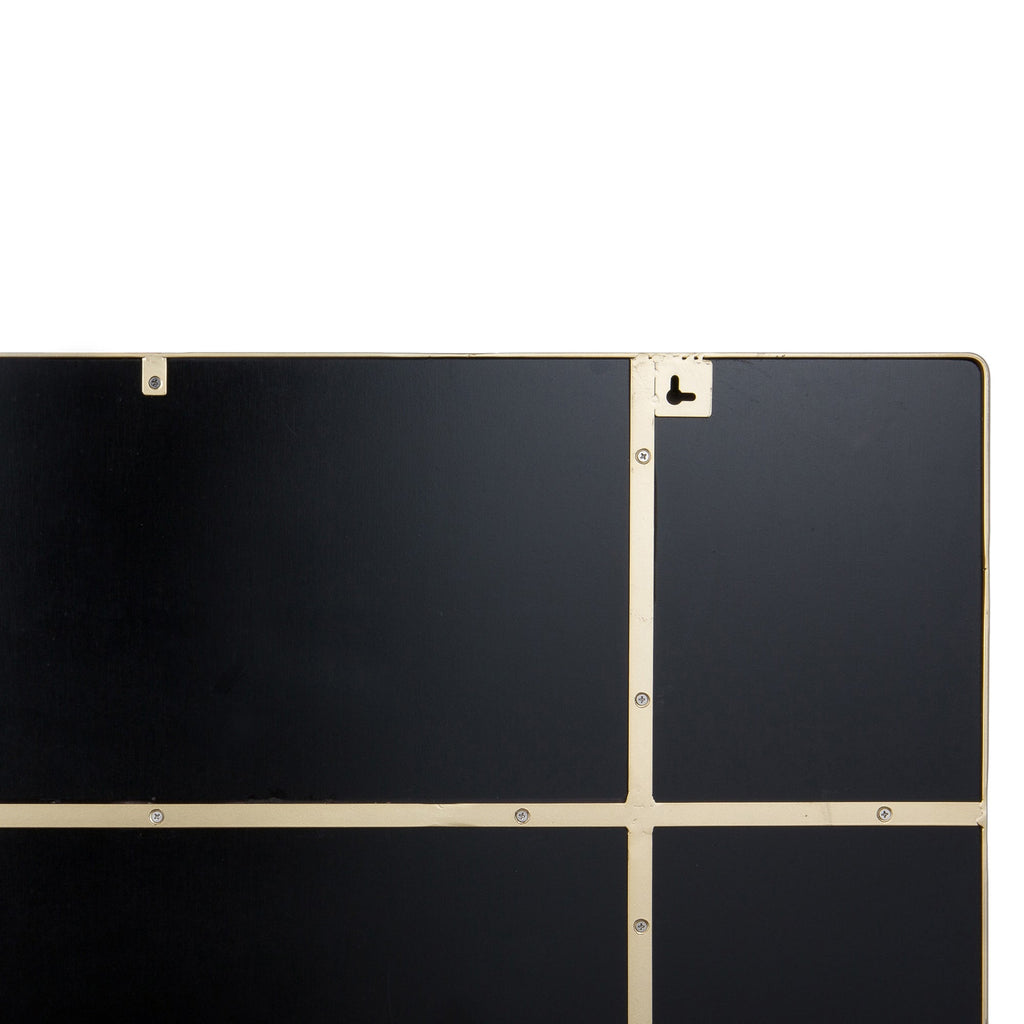 Kye 22x40 Rounded Rectangular Wall Mirror - Gold