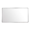 Kye 22x40 Rounded Rectangular Wall Mirror - Polished Nickel
