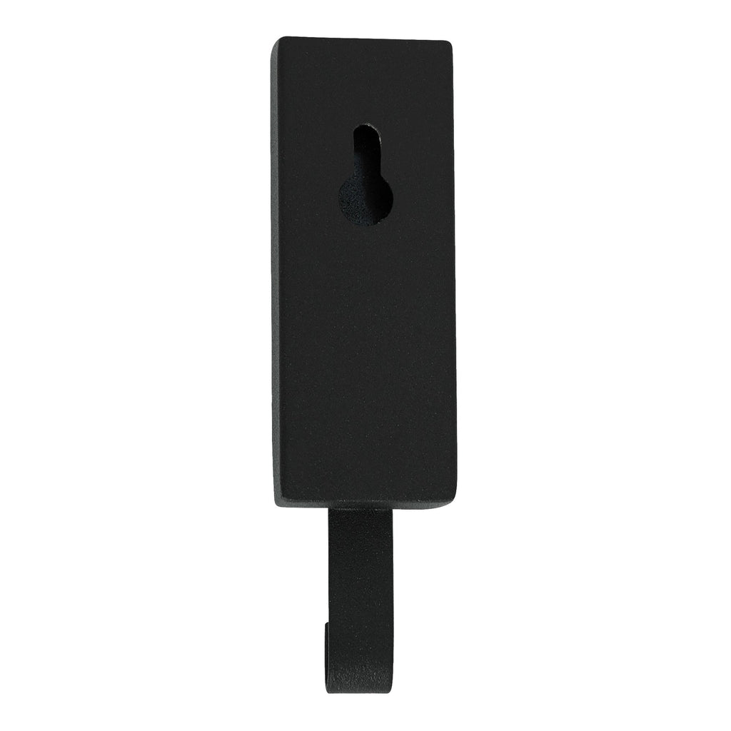 Stopwatch 22x30 Oval Powder Room Mirror - Black