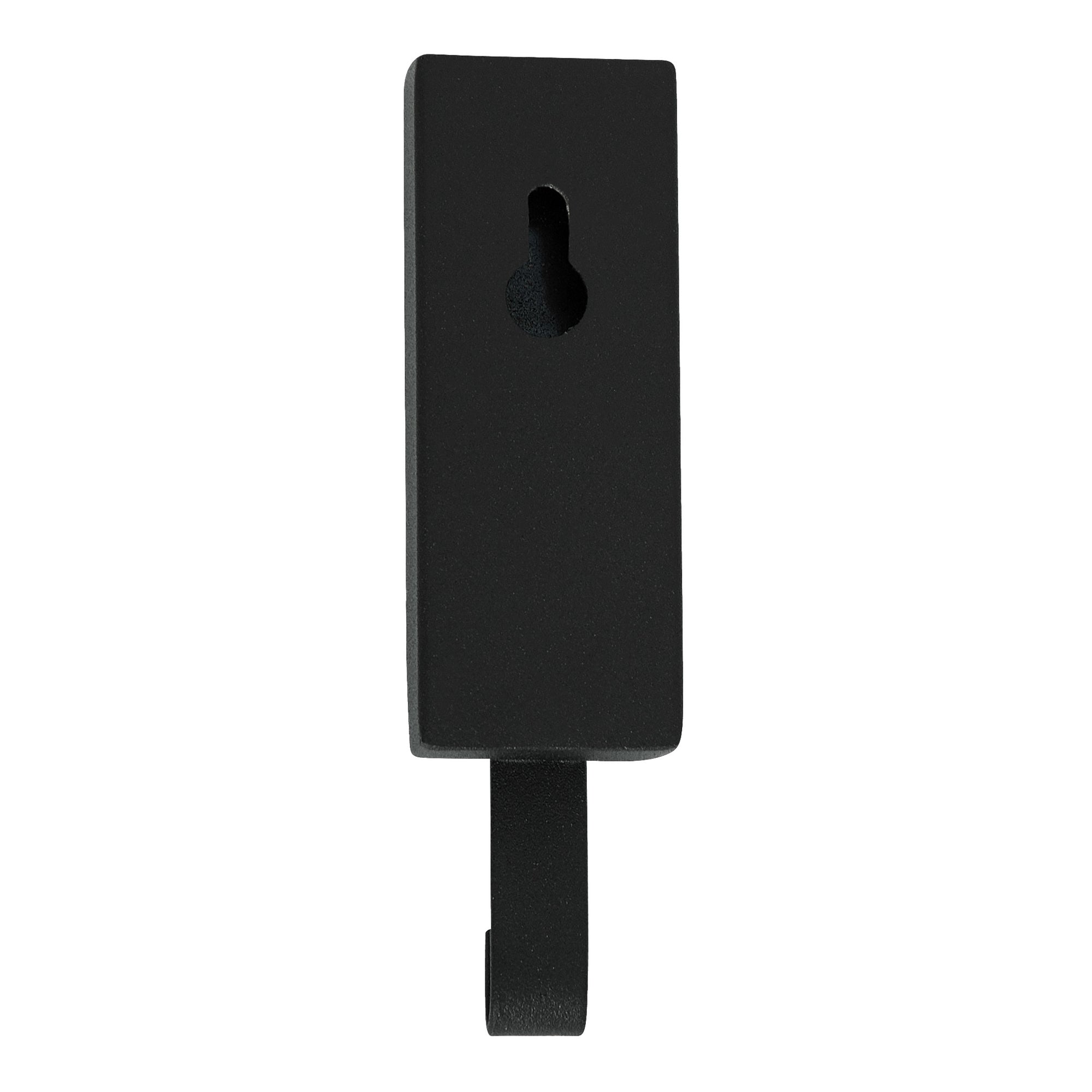Stopwatch 22x30 Oval Powder Room Mirror - Black