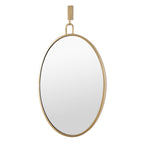 Stopwatch 22x30 Oval Powder Room Mirror - Gold