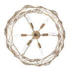 Ethereal Rose 6 Light Chandelier - Havana Gold Ombre