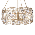 Ethereal Rose 6 Light Chandelier - Havana Gold Ombre