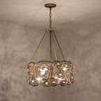 Ethereal Rose 6 Light Chandelier - Havana Gold Ombre