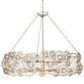 Ethereal Rose 8 Light Chandelier - Havana Gold Ombre