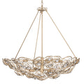 Ethereal Rose 8 Light Inverted Pendant - Havana Gold Ombre