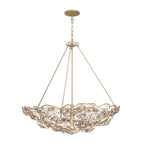 Ethereal Rose 8 Light Inverted Pendant - Havana Gold Ombre