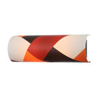 Patchwork 2 Light ADA Bath - Black/Satin Brass/Patchwork