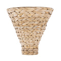 Hilton Head 1 Light Sconce - French Gold/Natural Seagrass