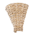 Hilton Head 1 Light Sconce - French Gold/Natural Seagrass