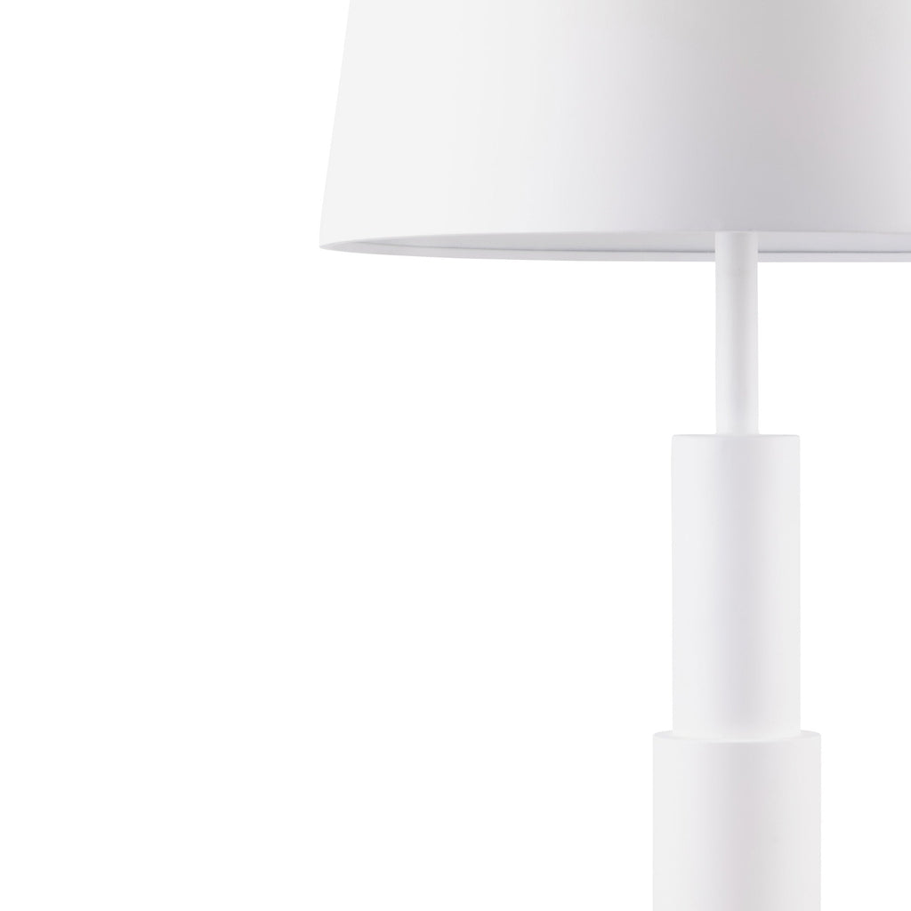 Giustino 6 Light Floor Lamp - Matte White