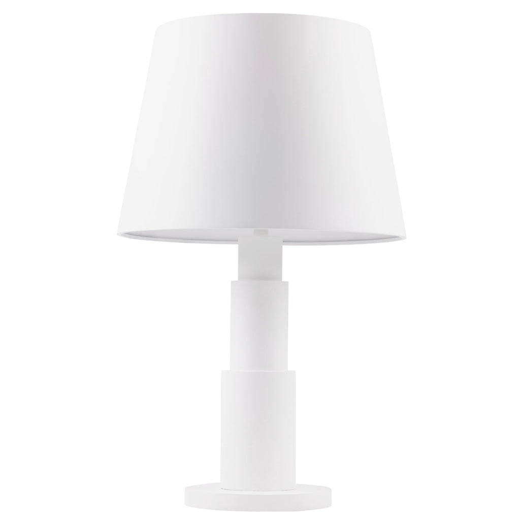 Giustino 3 Light Table Lamp - Matte White