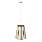 Peep Show 6 Light Foyer - Sunwashed Silver/Brushed Sienna