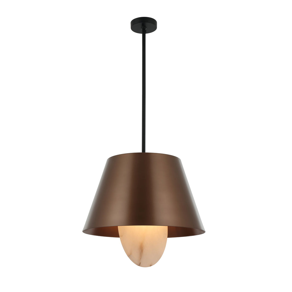 Rock On 4 Light Pendant - Brontourage/Matte Black