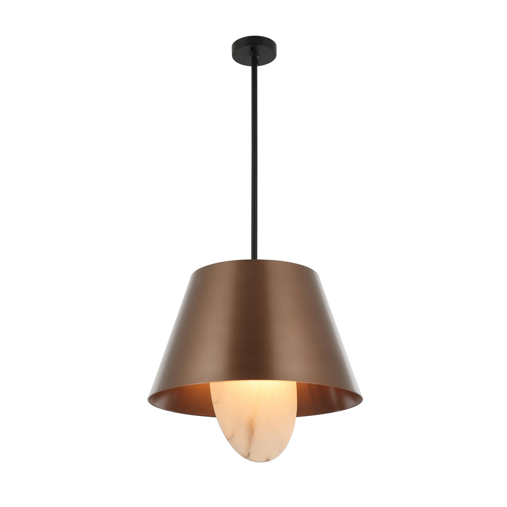 Rock On 4 Light Pendant - Brontourage/Matte Black