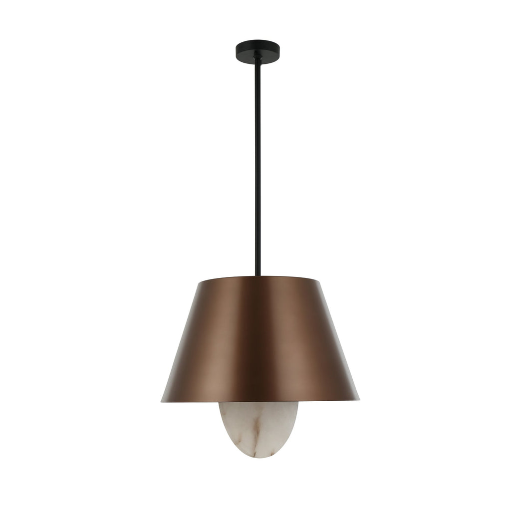 Rock On 4 Light Pendant - Brontourage/Matte Black