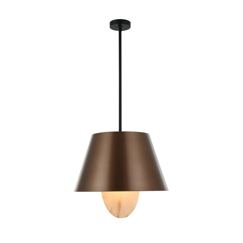 Rock On 4 Light Pendant - Brontourage/Matte Black