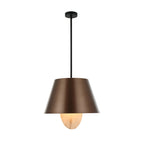 Rock On 4 Light Pendant - Brontourage/Matte Black