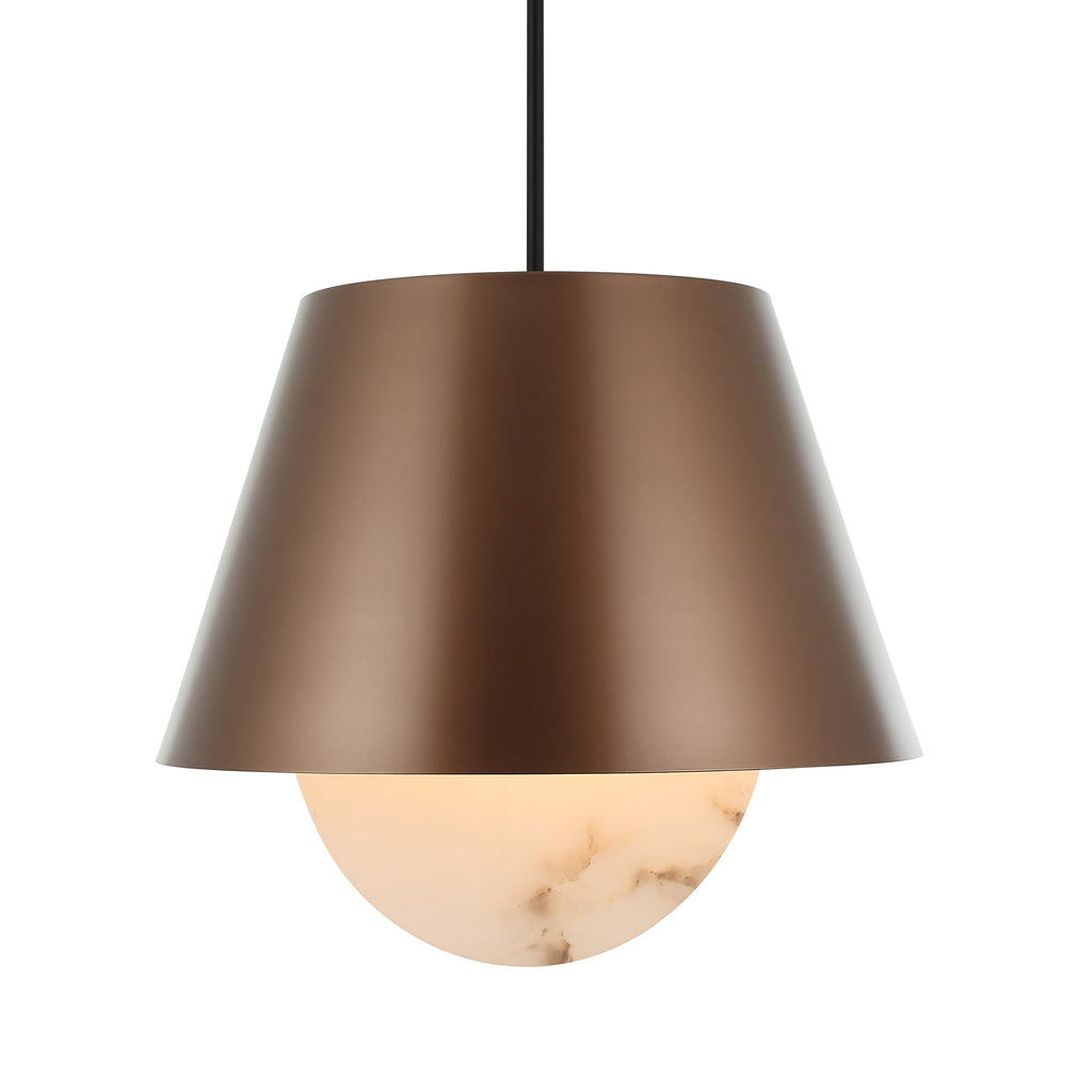 Rock On 6 Light Pendant - Brontourage/Matte Black