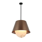Rock On 6 Light Pendant - Brontourage/Matte Black