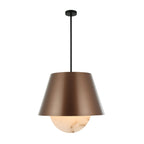 Rock On 6 Light Pendant - Brontourage/Matte Black