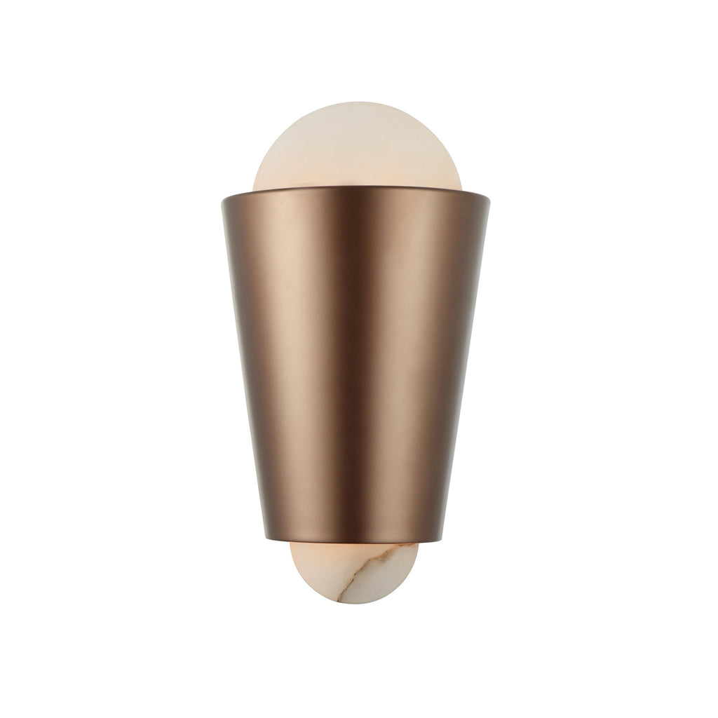 Rock On 2 Light Sconce - Brontourage/Matte Black