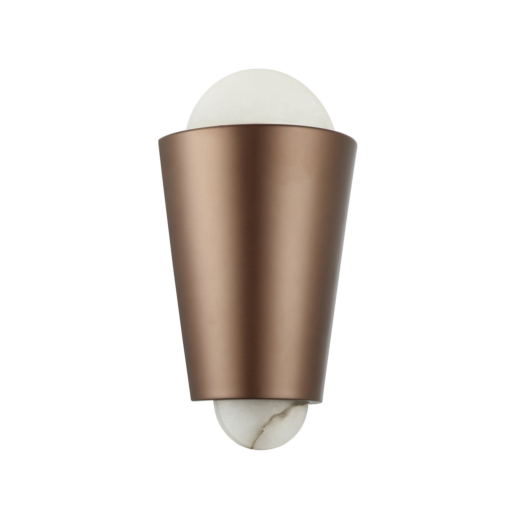 Rock On 2 Light Sconce - Brontourage/Matte Black