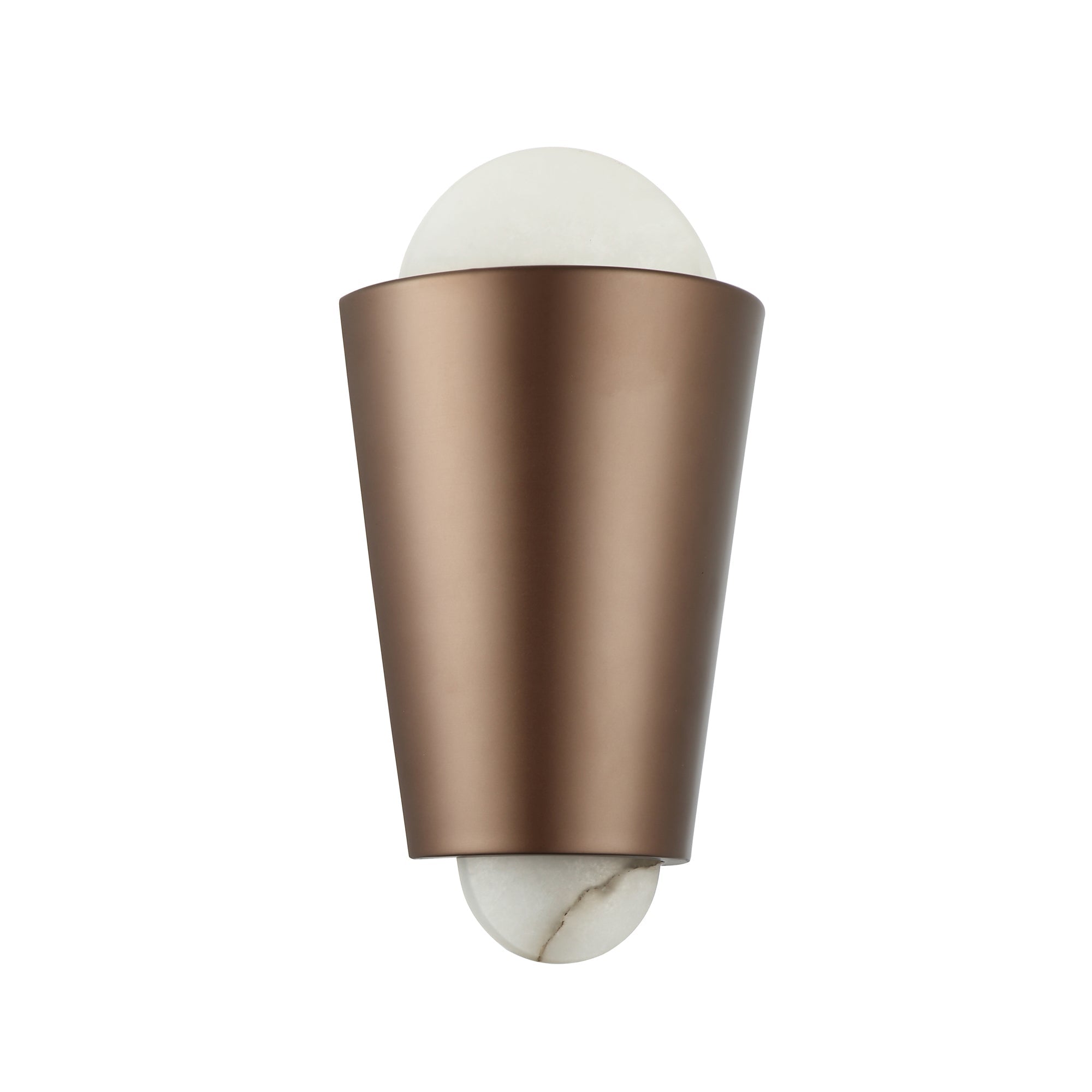 Rock On 2 Light Sconce - Brontourage/Matte Black