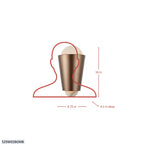 Rock On 2 Light Sconce - Brontourage/Matte Black
