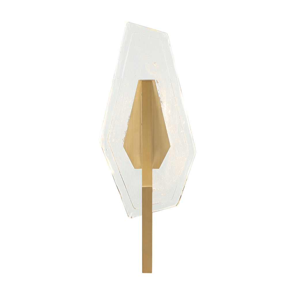 Down the Wrong Path 1 Light Sconce - Brass Kisser