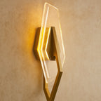 Down the Wrong Path 1 Light Sconce - Brass Kisser