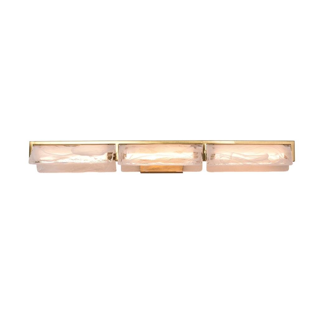 Mingle 3 Light Bath - Satin Brass