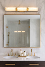 Mingle 3 Light Bath - Satin Brass