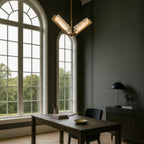 Mingle 3 Light Chandelier - Satin Brass