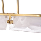 Mingle 2 Light Medium Linear - Satin Brass