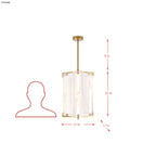 Mingle 3 Light Pendant - Satin Brass