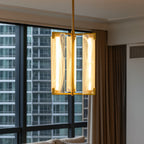 Mingle 3 Light Pendant - Satin Brass