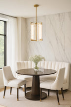 Mingle 3 Light Pendant - Satin Brass