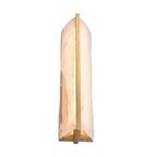 Mingle 1 Light Tall Sconce - Satin Brass