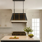 Brasserie 3 Light Linear - Blackened Zinc/Heritage Bronze