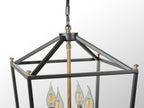 Gridlock 4 Light Pendant - Heritage Black/Antique Bronze