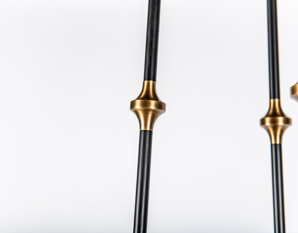 Mood Swings 1 Light Round Pendant - Heritage Black/Heritage Bronze