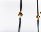 Mood Swings 1 Light Round Pendant - Heritage Black/Heritage Bronze