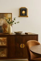 Gaslighter 1 Light Sconce - Blackened Zinc/Heritage Bronze